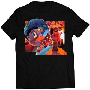 Rockman Mega Boy Crew Premium Unisex T-shirt (Vectorized Design)