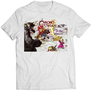 Chr0n0 Trigger Snes Cover Premium Unisex T-shirt (Vectorized Design)