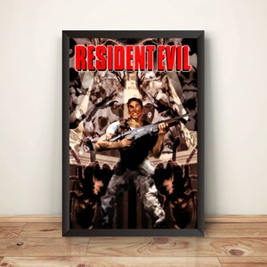 Residence Evil Cover Premium Poster (Vectorized Design)