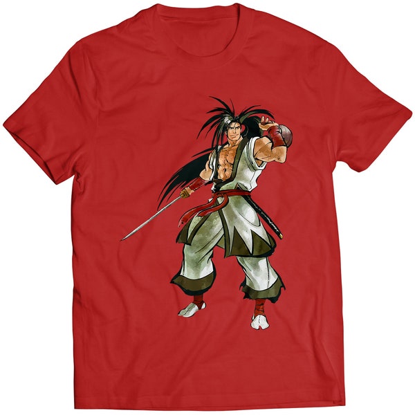 Haohmaru Samurai Sen Premium Unisex T-shirt (Vectorized Design)