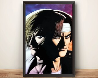 額入りキング・オブ・ファイターズ 95 ポスター - レトロ ゲーム