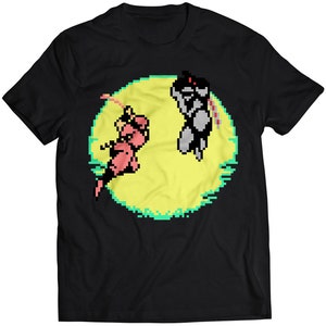 Retro Ninja Duel T-shirt