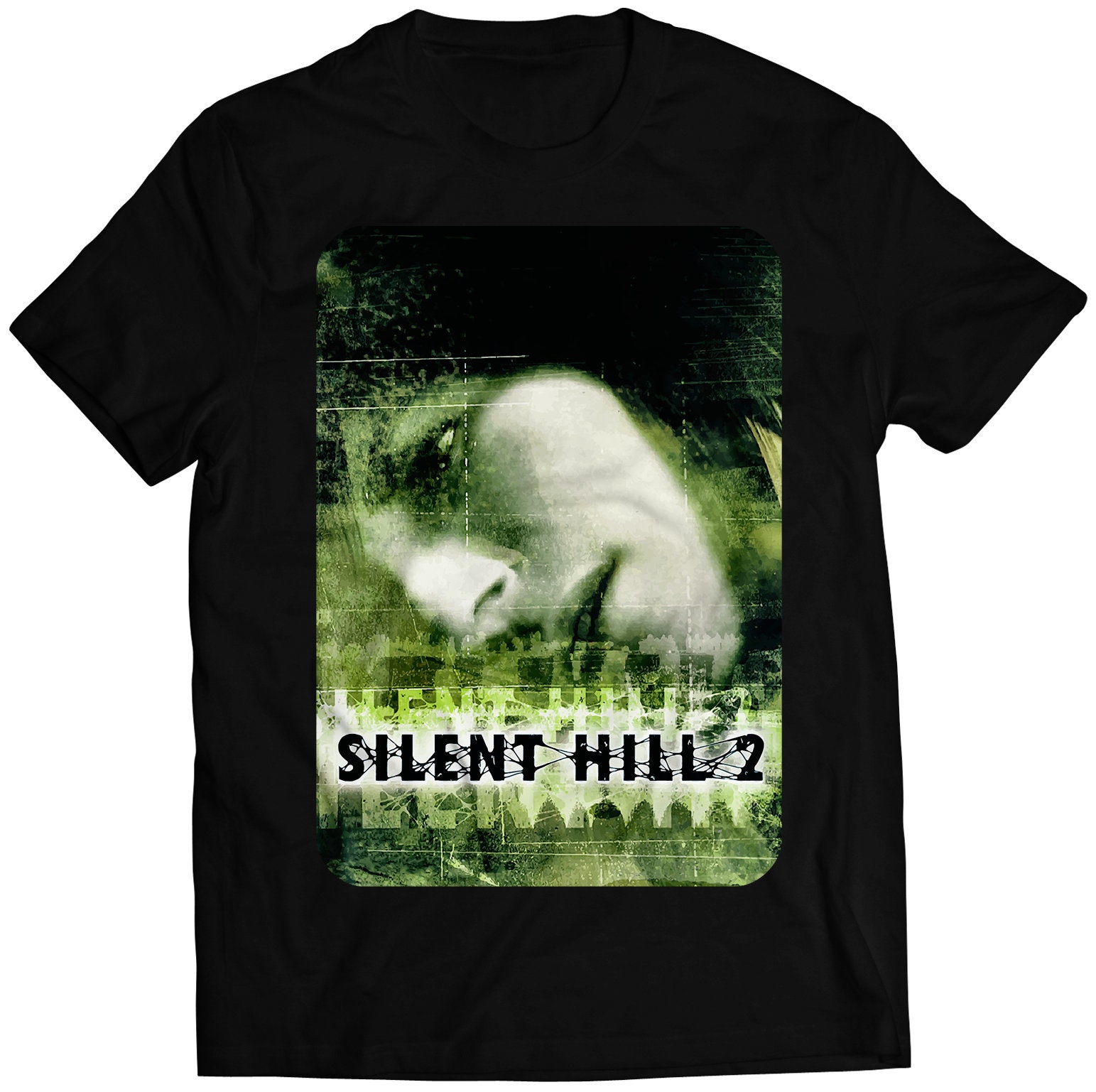 Silence Hill 2 PS2 Cover Premium Unisex T-shirt (Vectorized Design)