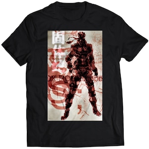 Solid Snake MGS1 MGS Premium Unisex T-shirt (Vectorized Design)