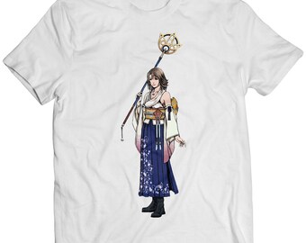 Yuna FF10 X Premium Unisex T-shirt (vectorized Design) - Etsy