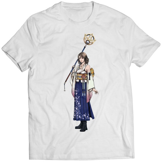 FINAL FANTASY X Tシャツ FF10 ゲーム XL ユウナ Yuna FF10 X Premium Unisex T-shirt (vectorized Design) - Etsy