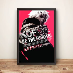 Be The Fighter KOF2002 Premium Poster (Vectorized Design)