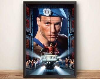 Street Fighting The Movie Premium Poster (Vectorized Design)