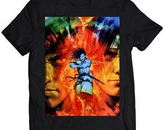 Camiseta unisex premium CVS2 Japanese Arcade Flyer (diseño vectorizado)