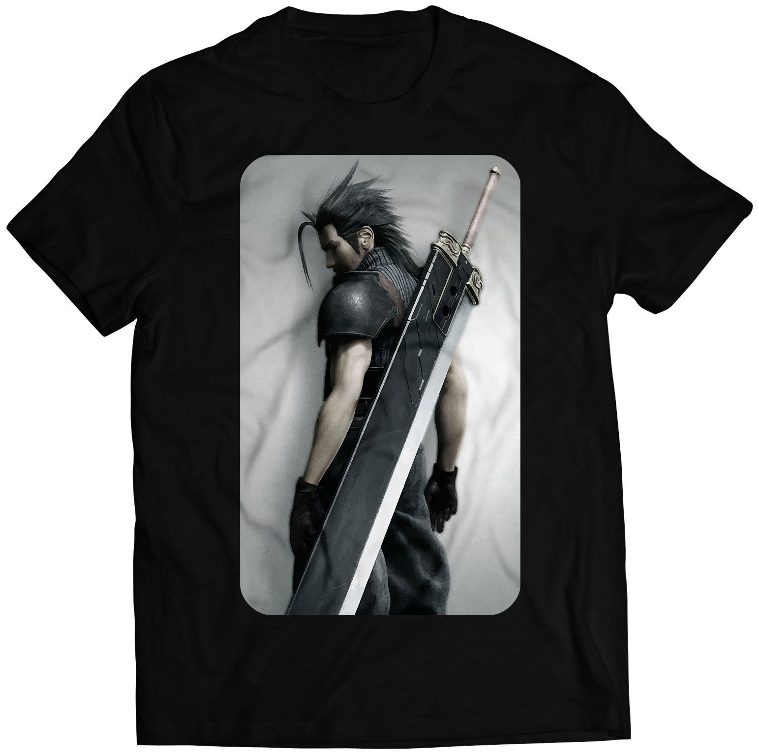 FFグッズ CC FF VII Cover V3 Premium Unisex T-shirt (vectorized Design) With