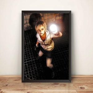 Heather Mason V4 Silence Hill 3 Cover Premium Poster (vektorisiertes Design)
