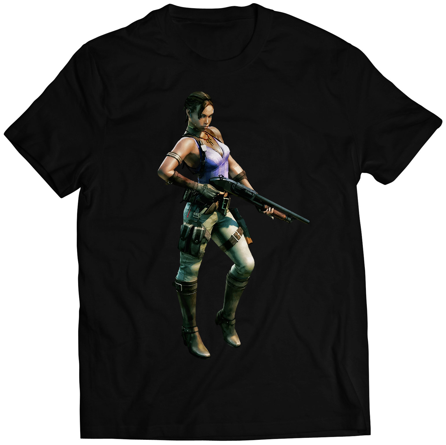 バイオハザードResident Evil Sheva Alomar未開封 Sheva Alomar V2 Residence Evil Biohazard 5 Premium Unisex T-shirt