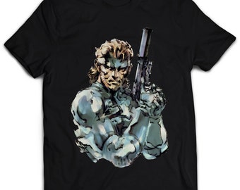MGS Snake mgs2 Unisex T-shirt (VECTOR)