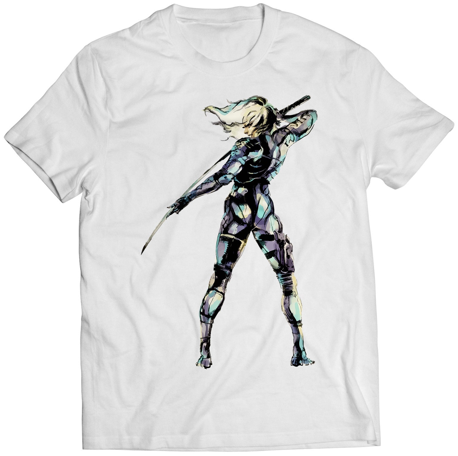 Raiden MGS Sons of Liberty Premium Unisex T-shirt (vectorized