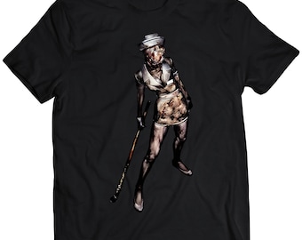 バブルヘッドナース サイレンスヒル プレミアムTシャツ（ベクター