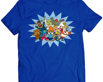 Parapper the Rapper Cast Groupshot Premium Unisex T-shirt