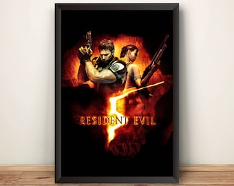Resident Evil 9 Requiem - Video Game Poster - RE9 - Etsy