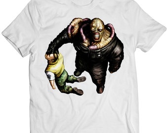 Nemesis X Brad Vickers Residence Evil Premium Unisex T-shirt (Vectorized Design)