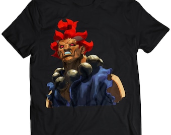 Akuma SF3 3rd Strike 3s Portrait T-shirt (vector)