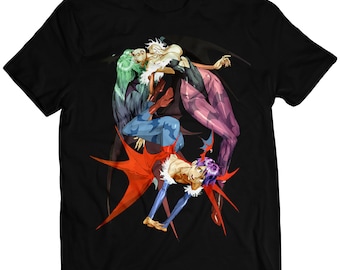 Lilith & Morrigan You Complete Me Premium Unisex T-shirt (Vectorized Design)