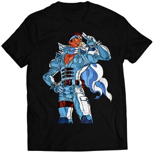 Jin Saotome Salute Premium Unisex T-shirt (Vectorized Design)