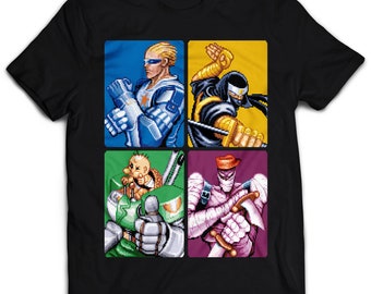 Captain Comando Character Select Premium Unisex T-shirt