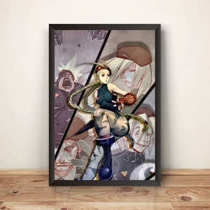 Cammy Family Street Fighting Premium Poster (Vectorized Design)