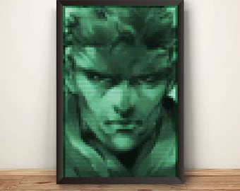MGS Snake Codec Premium Poster.