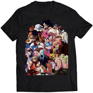 Street Fighting 3s Third Strike Arcade T-shirt (vector)