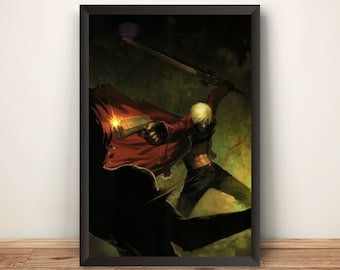 Dante Shooting DMC Premium Poster (Vectorized Design)