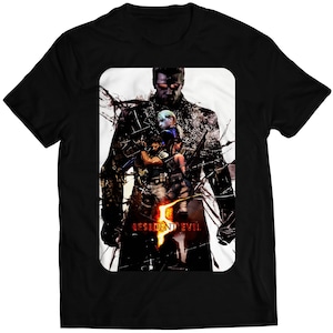 Albert Wesker Uroboros Residence Evil V Premium Unisex T-shirt (Vectorized Design)