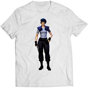 Jill Valentine RE1 Premium Unisex T-shirt (Vectorized Design)