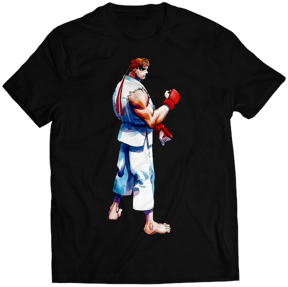  Street Fighter Ryu Costume for Adults Large : Clothing, Shoes &  Jewelry