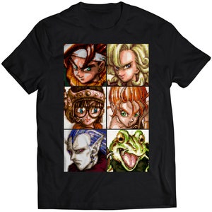 Chr0n0 Trigger Character Portraits Premium Unisex T-shirt.