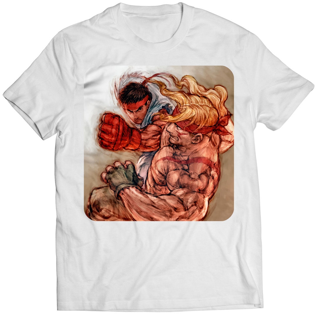 その他 Salsation V tshirt Size M Tiedye Alex VS Ryu Street Fighter Premium Unisex T-shirt