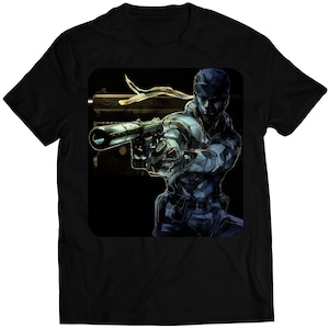 MGS Snake Socom PewPew Premium Unisex T-shirt (vector)