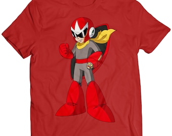 Proto Mega Boy 10 Rockboy Premium Unisex T-shirt (vector)