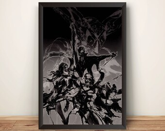 Deadcell MGS MGS2 Sons Of Liberty Premium Poster (Vectorized Design)