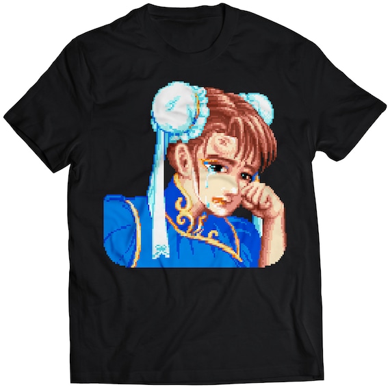 Chun Li Defeated Portrait SF2 Premium Unisex T-shirt. - Etsy