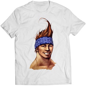 Wakka Portrait FF10 X Premium Unisex T-shirt (Vectorized Design)