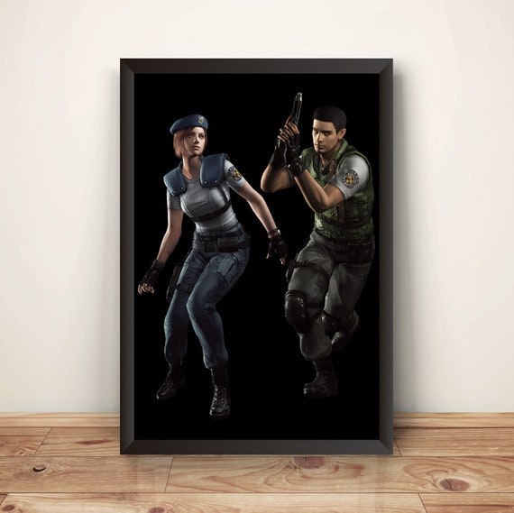 Jill Valentine & Chris Redfield Residence Evil Remake Premium