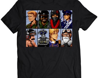 Aero Fighters Sonic Wings Portraits T-shirt