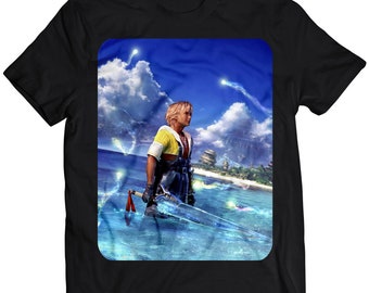 Tidus FFX Premium Unisex T-shirt (Vectorized Design)