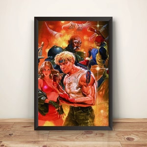 Bare Knuckle 3 Japanese Premium Poster (Vectorized Design)