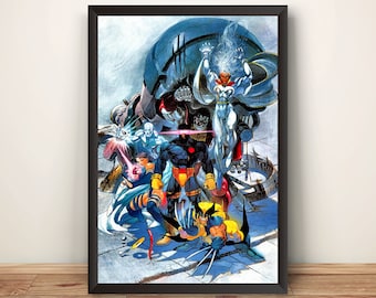 X-men Children of the Atom Poster - CPS2 Capcom - Etsy