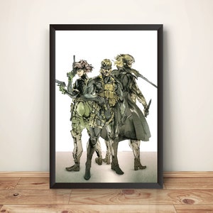 Mgs4 Poster - Etsy