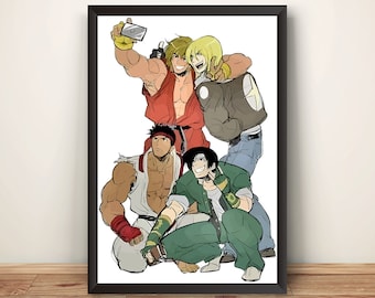 カプコン VS. SNK 2 アーケードゲームポスター B1サイズ - Etsy 日本