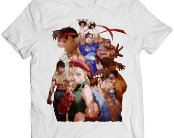 Street Fighting Collection PSX T-shirt (vector)