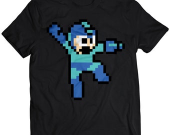 Mega Boy Rockman Jump T-shirt