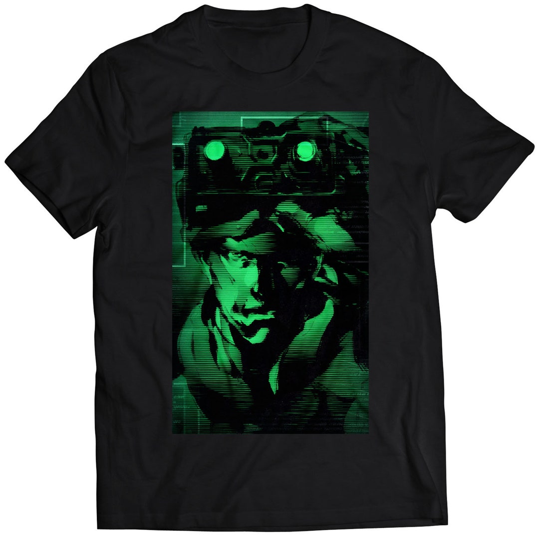MGS Snake Thermal Goggles T-shirt (orange, Blue, Green) - Etsy